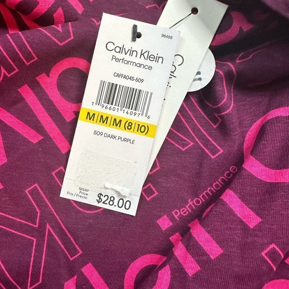 NWT Disney Calvin Klein Youth Girls Graphic Short Sleeve Tee Shirts - Size M/10
